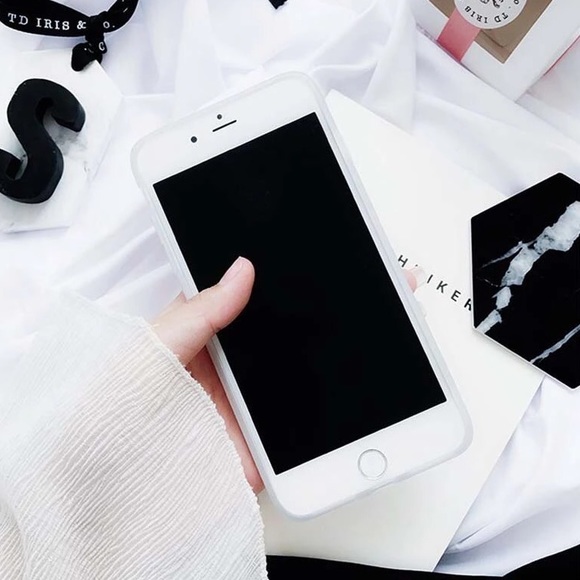 NEW iPhone Max/XR/X/XS/7/8/Plus White Marble Case - Picture 5 of 5